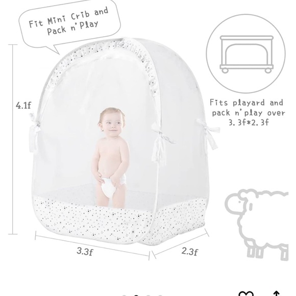 Baby Pack N Play Tent - Picture 2 of 7